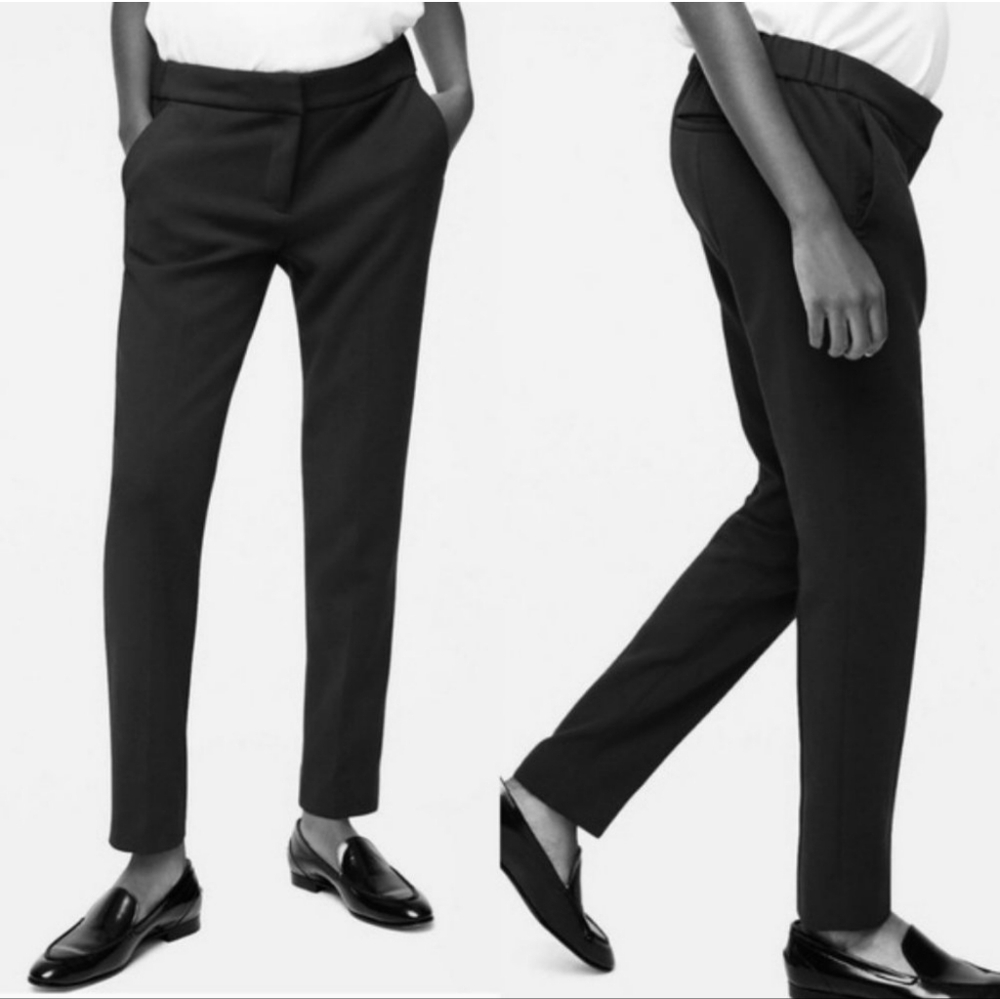 J. Crew × HATCH maternity Cameron Trousers in Black Size L/XL